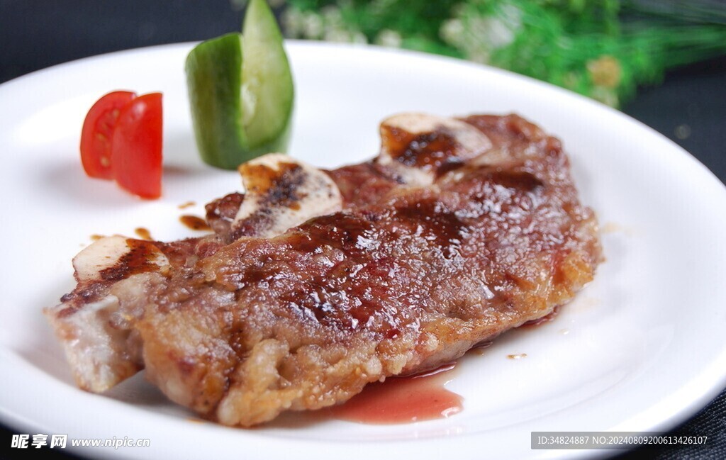 香煎黑椒牛仔骨