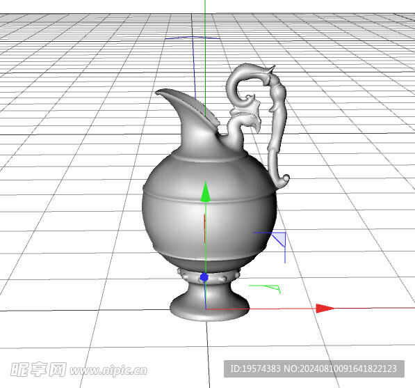 C4D模型 茶壶