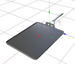 C4D模型 餐盘