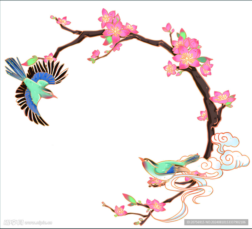 花鸟异形