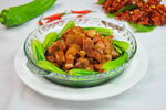 油菜红烧肉
