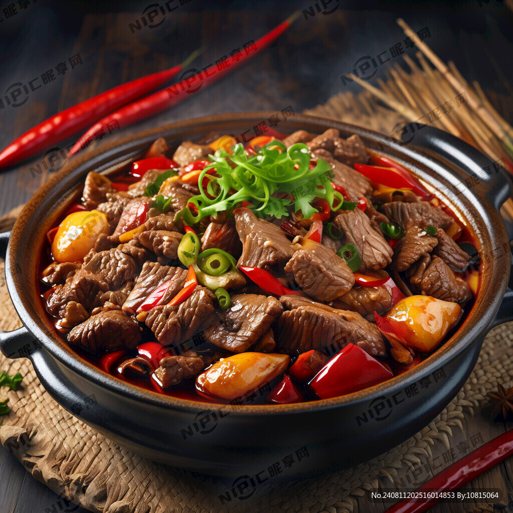 香辣砂锅牛肉