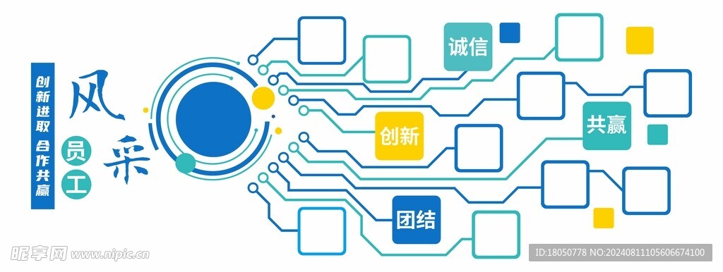 员工风采墙