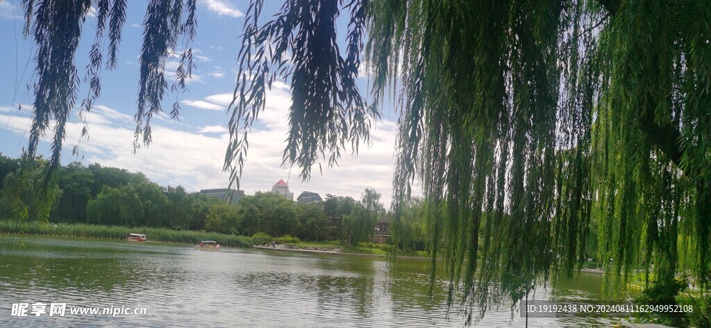 湖水风景 