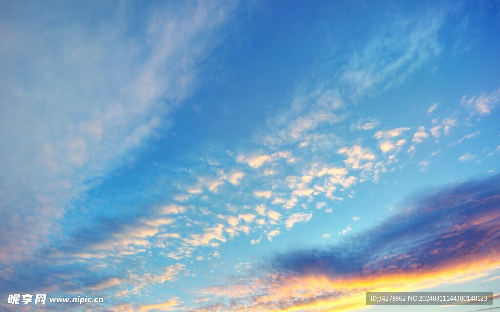 蓝天 白云 天空