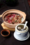 广式腊肠肉煲