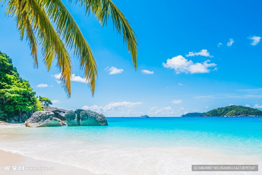 沙滩美景