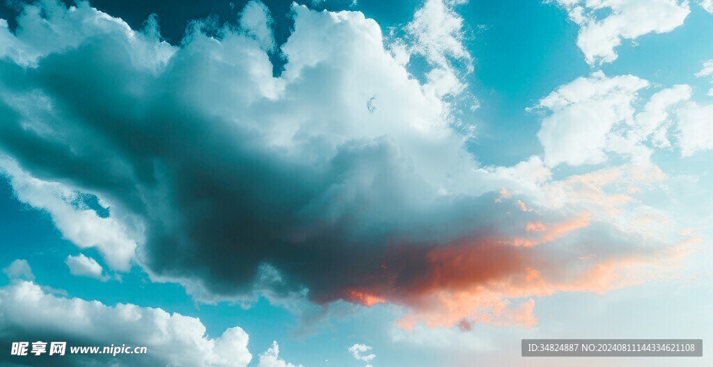 天空白云