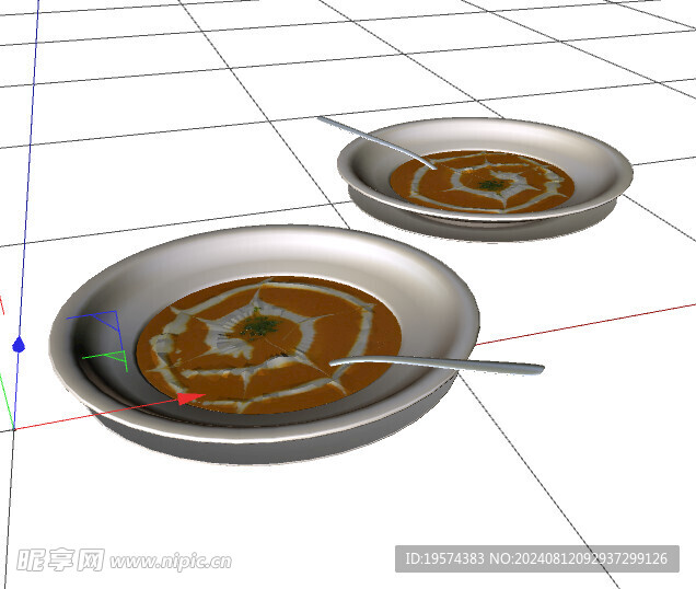 C4D模型 菜