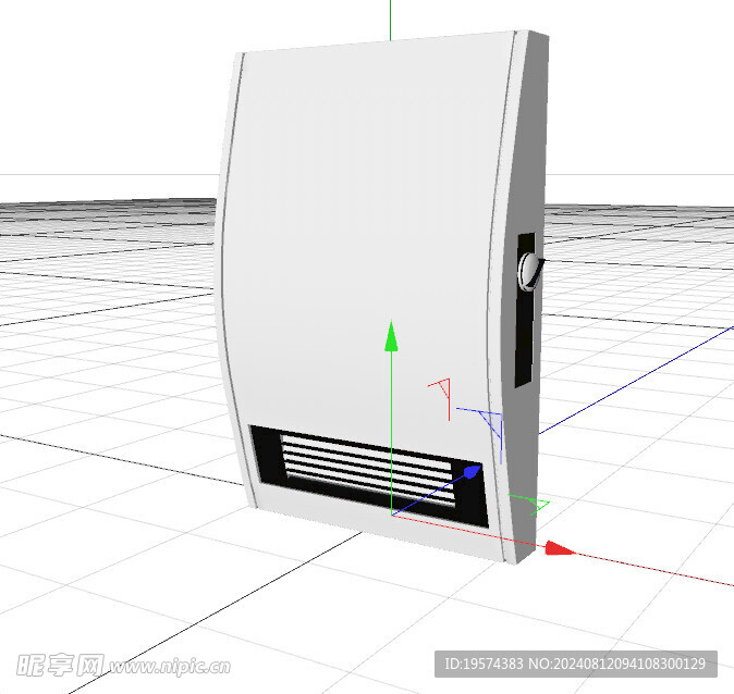 C4D模型 空调 