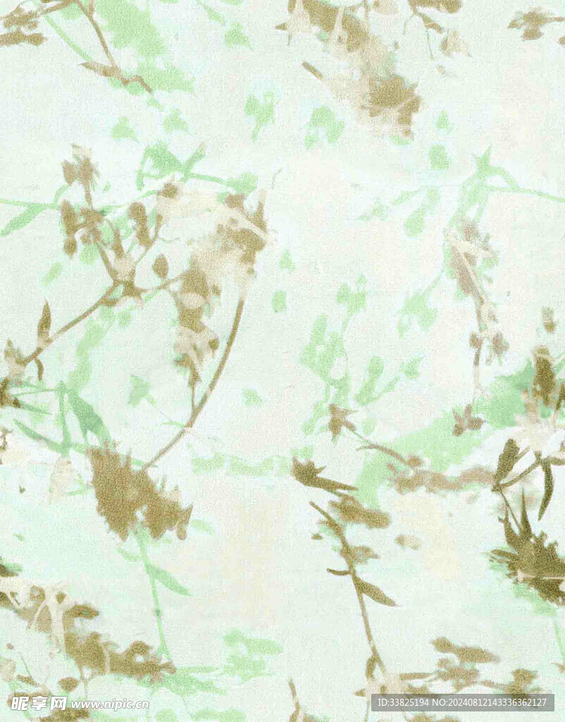 扎染花