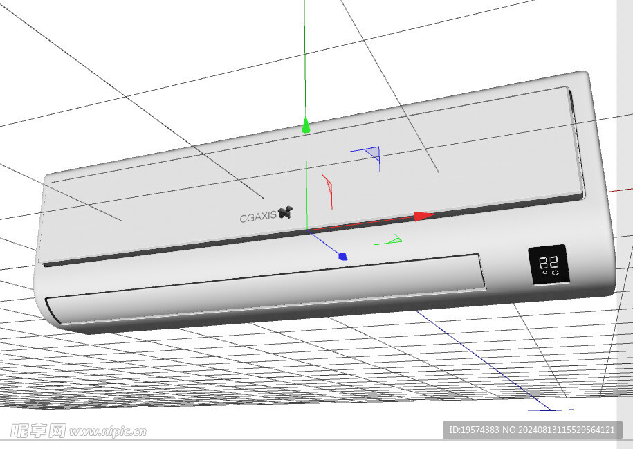 C4D模型 空调