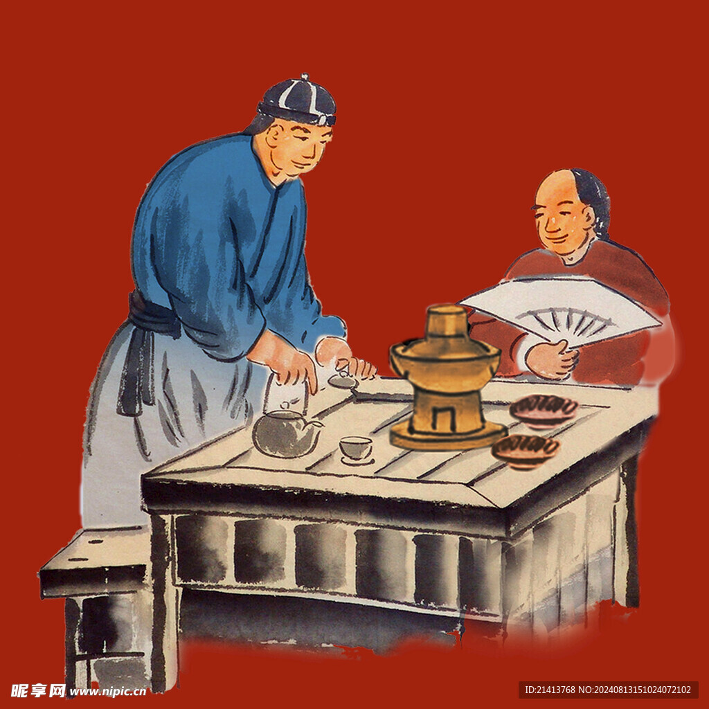 老火锅人物 