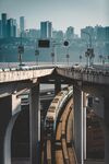 城市桥梁图片