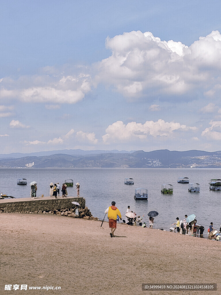 湖景