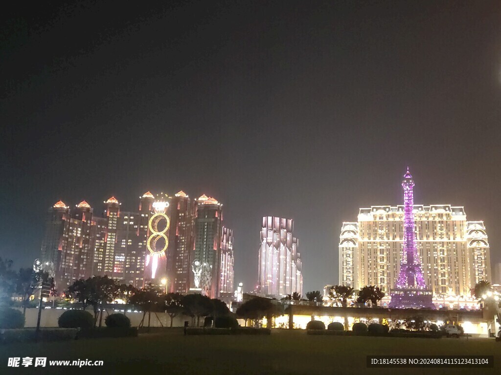 澳门夜景