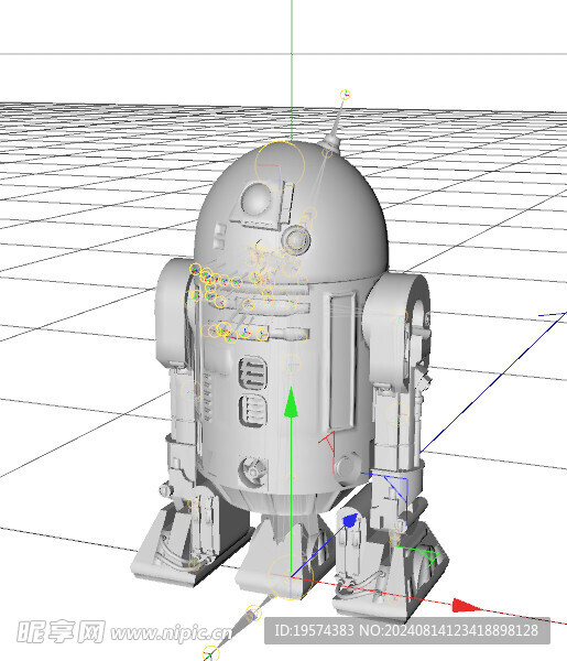 C4D模型 机器人
