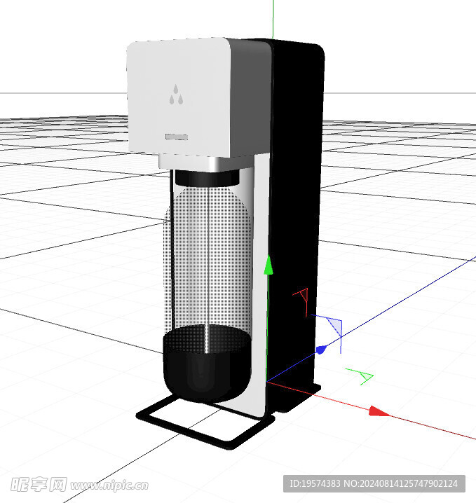 C4D模型 苏打机