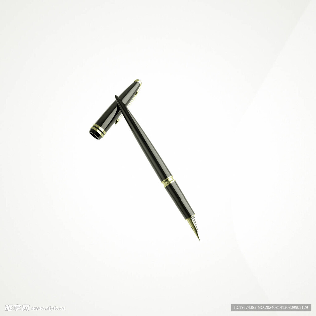 C4D模型 钢笔