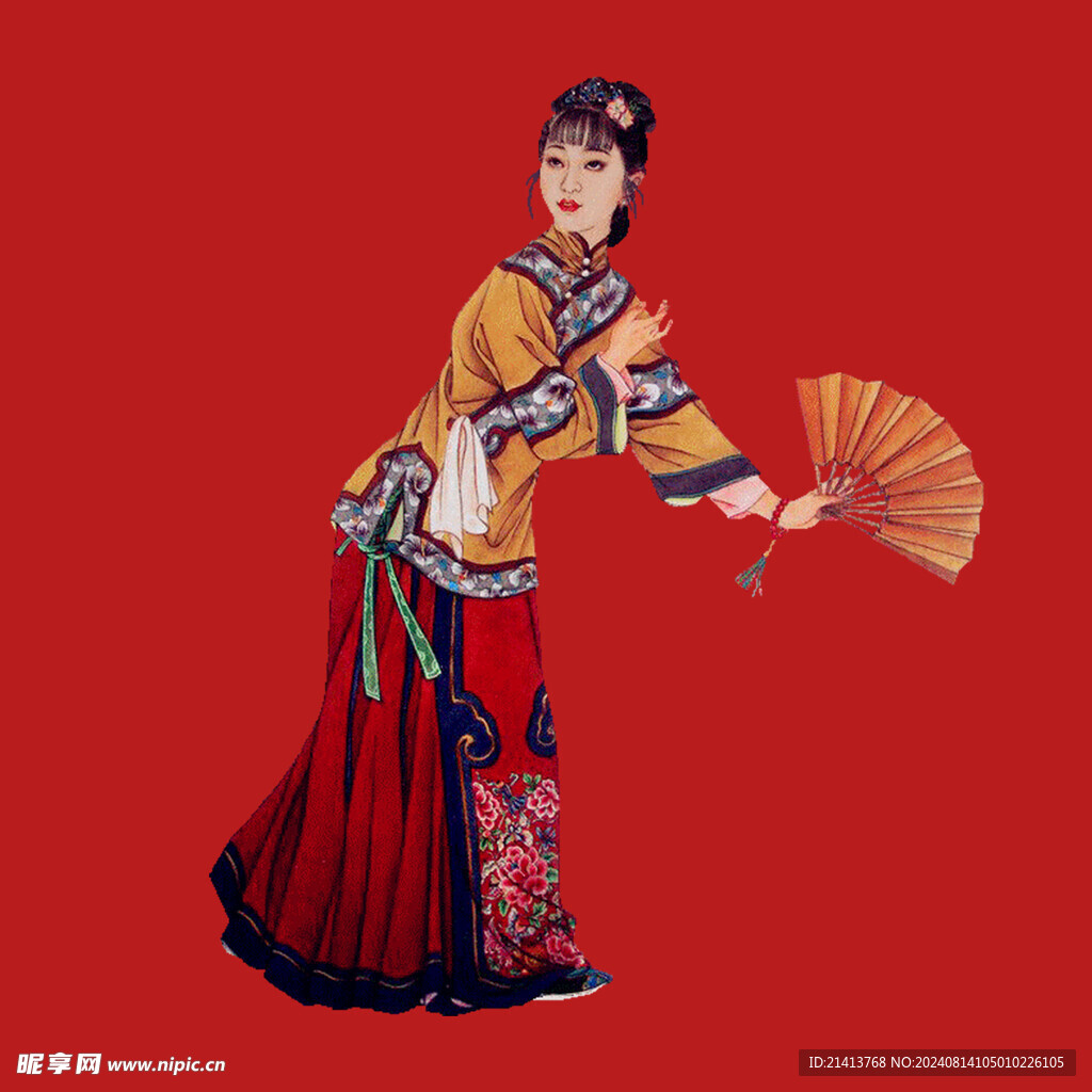 清朝大清美女 