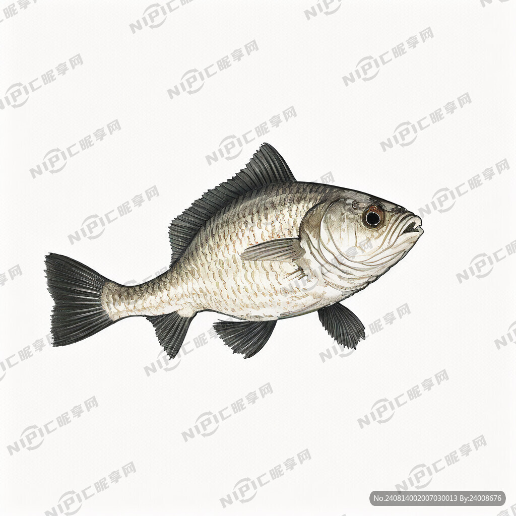 海南西鱼 简笔画