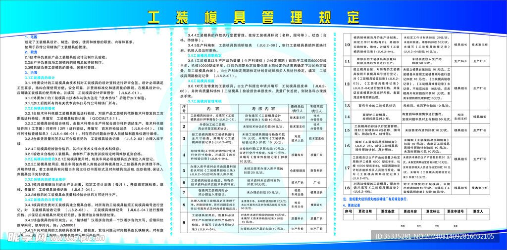 工装模具管理规定