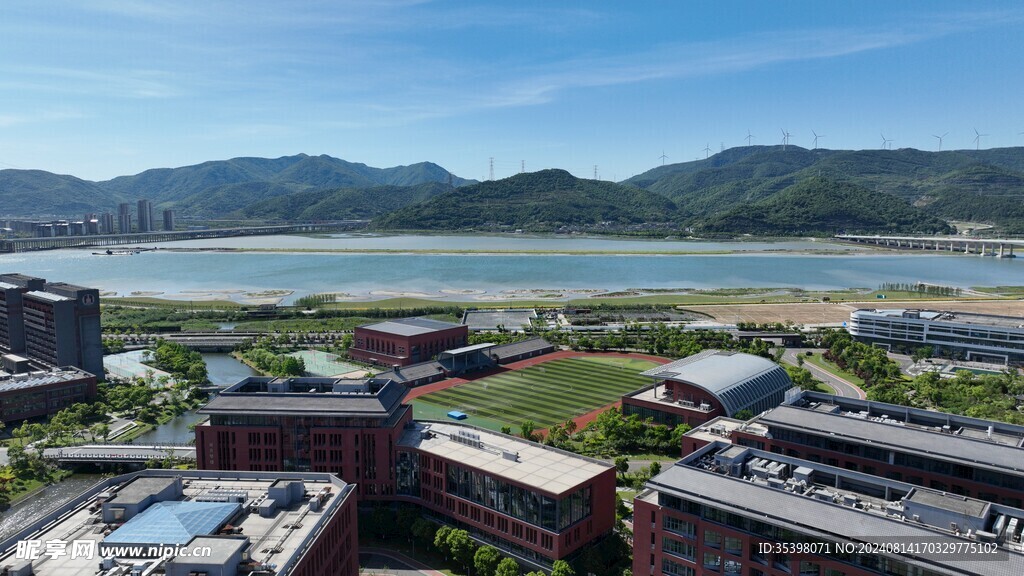 宁波大学 梅山校区航拍