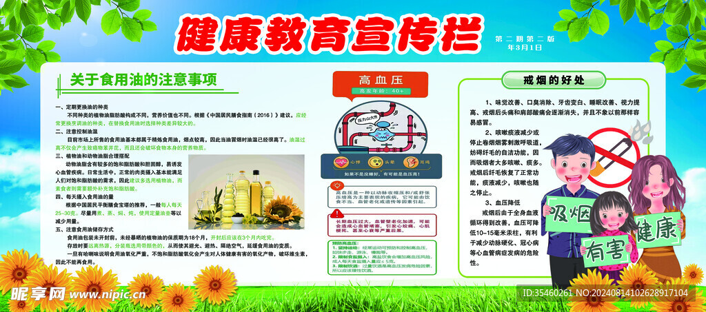 健康教育宣传栏