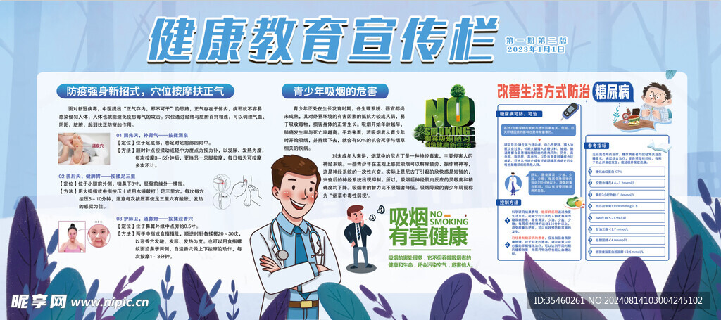 健康教育宣传栏