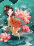 国潮风节气
