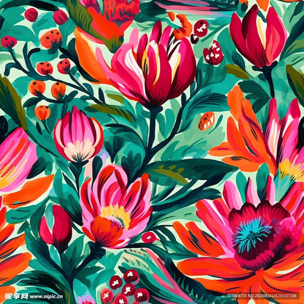 鲜花花朵背景