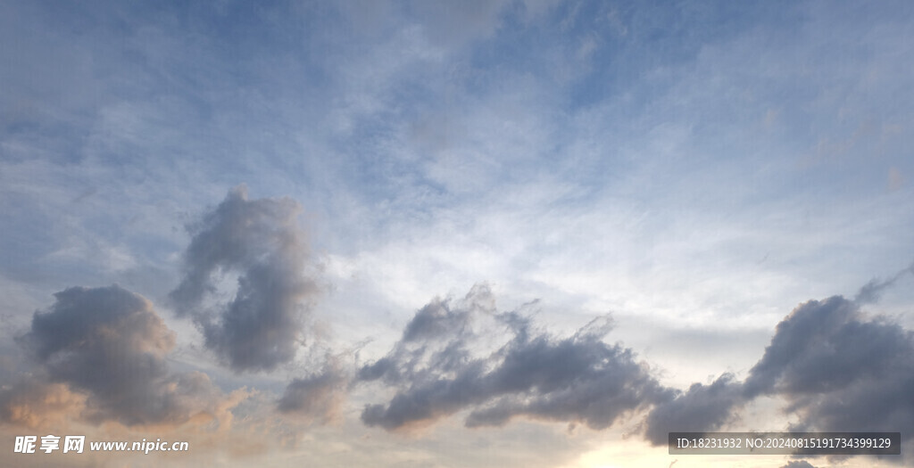 天空 蓝天 云