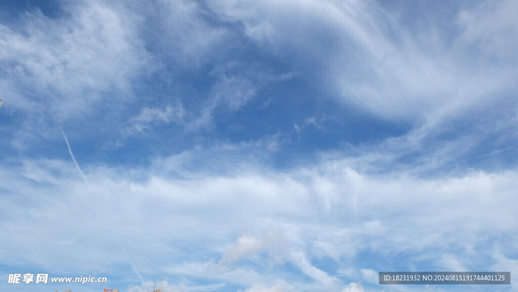 天空 蓝天 云