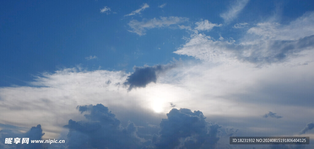 天空 蓝天 云