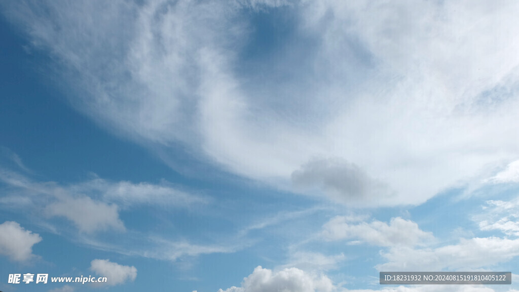天空 蓝天 云