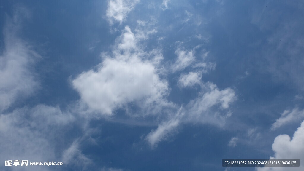 天空 蓝天 云