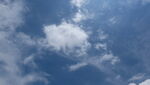 天空 蓝天 云