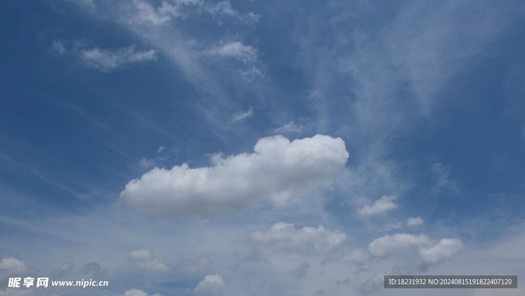 天空 蓝天 云