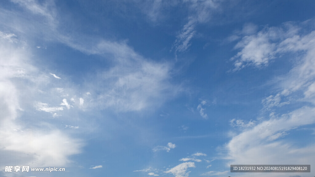 天空 蓝天 云