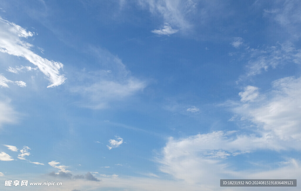 天空 蓝天 云