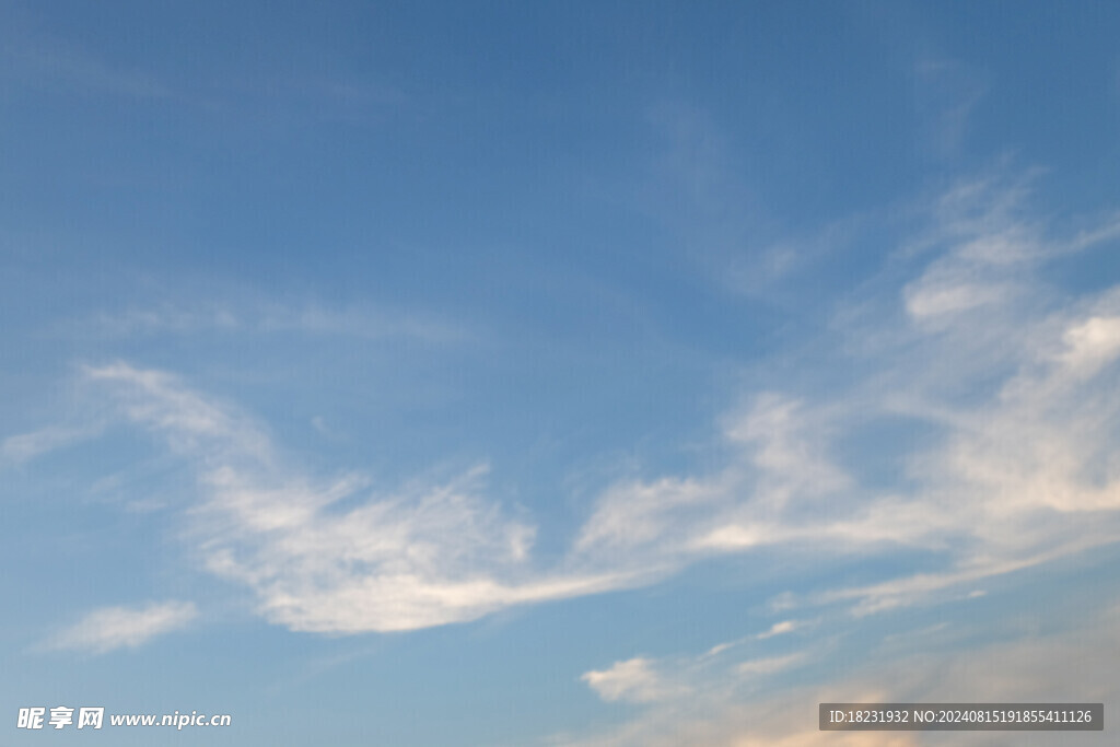 天空 蓝天 云