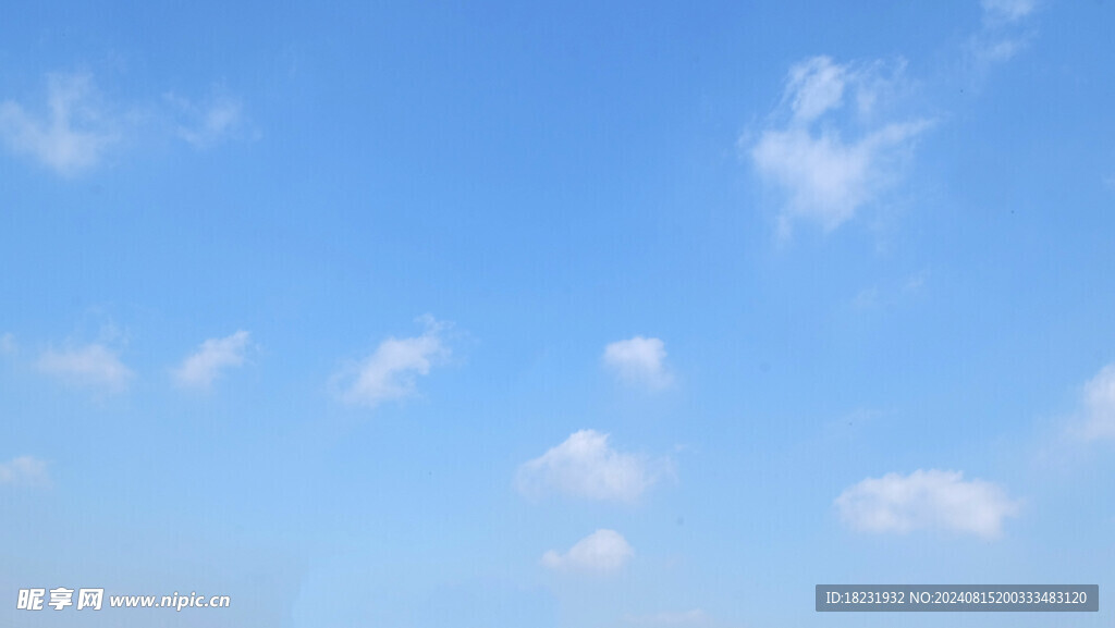 天空 蓝天 白云