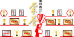 荣誉榜展墙