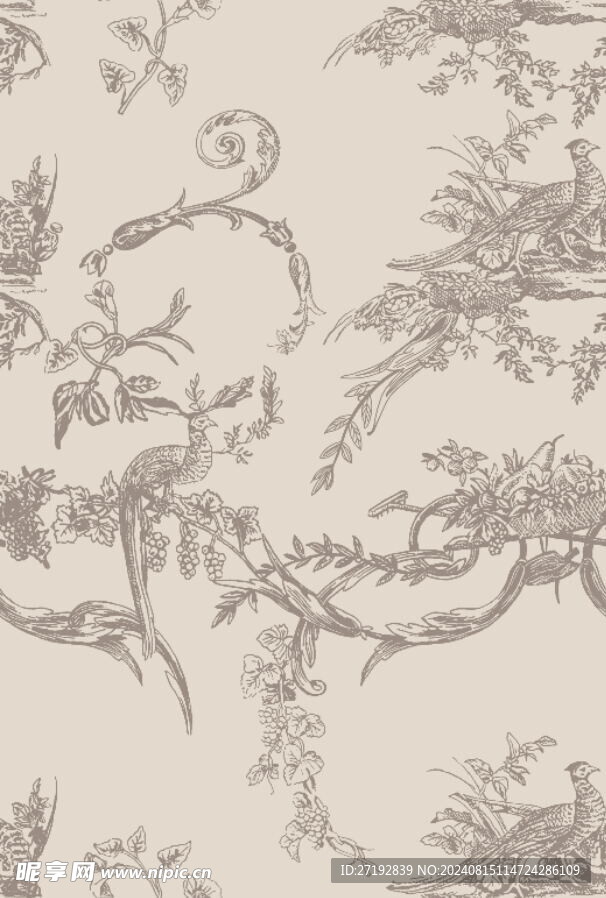  线条花