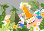 啤酒节素材