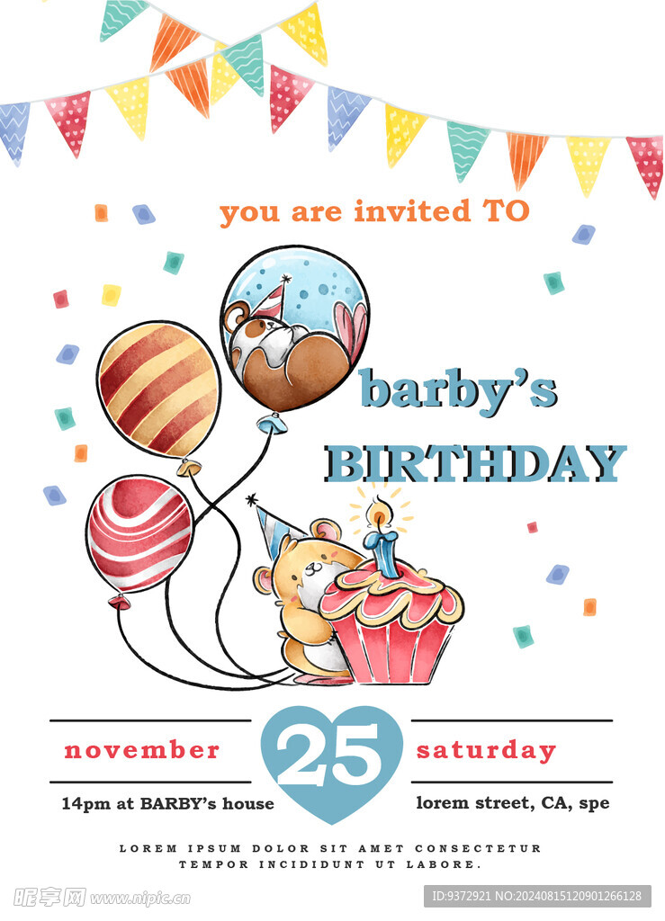 生日贺卡