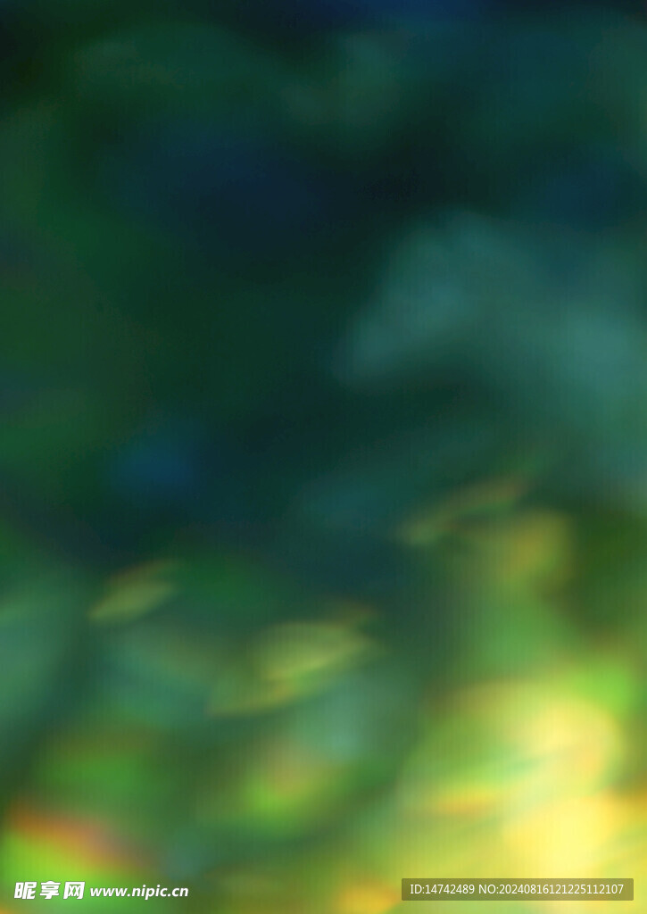 绿色流体渐变
