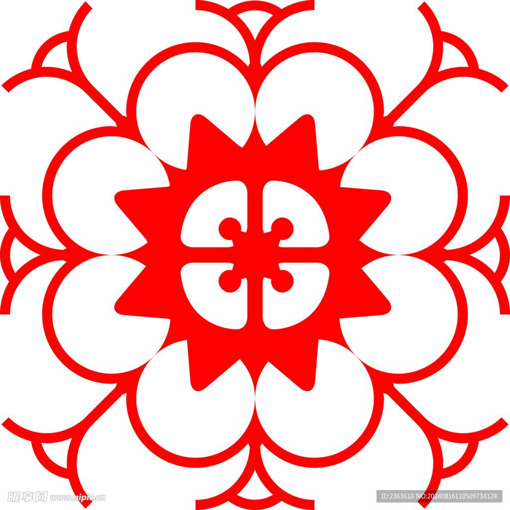 花纹雕刻造型