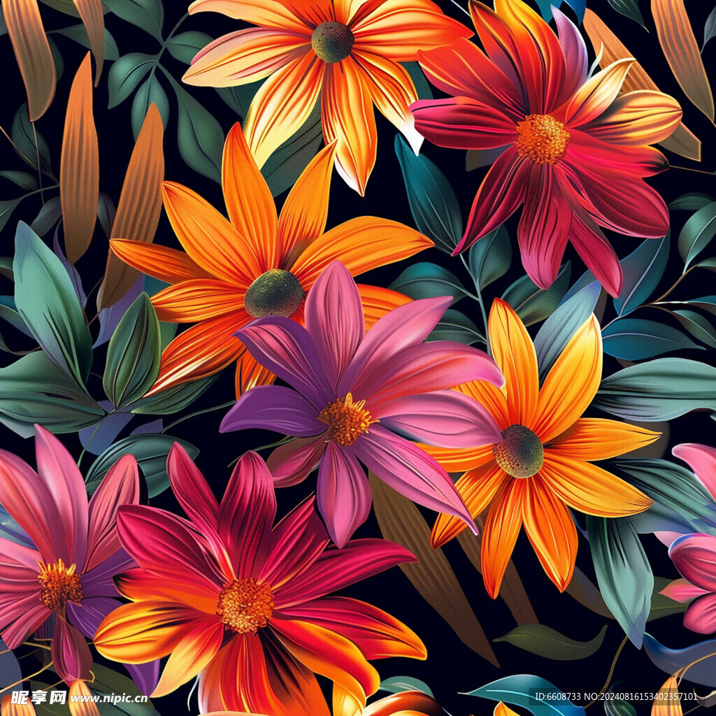 鲜花花朵背景