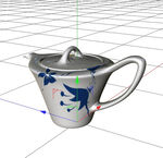 C4D模型 茶壶